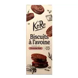 Biscuits à l'Avoine Fourrés au Chocolat Noir KORO