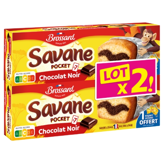 Gâteaux chocolat noir savane SAVANE
