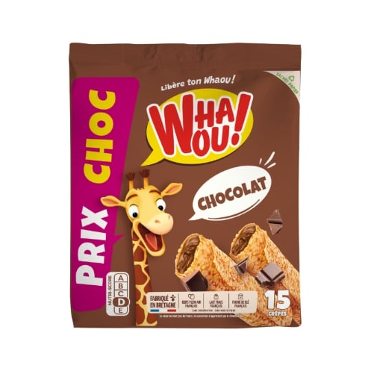 Crêpes chocolat prix choc WHAOU!