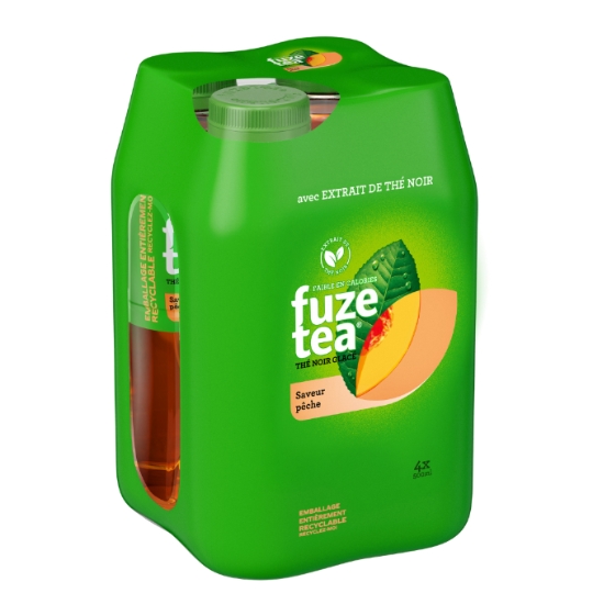 Thé Noir Glacé Saveur Pêche FUZE TEA