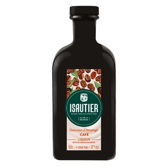 Liqueur à Base de Rhum Douceur d'Arrangé Café 17% ISAUTIER