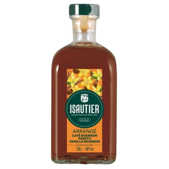 Liqueur à Base de Rhum Arrangé Café Vanille 40% ISAUTIER