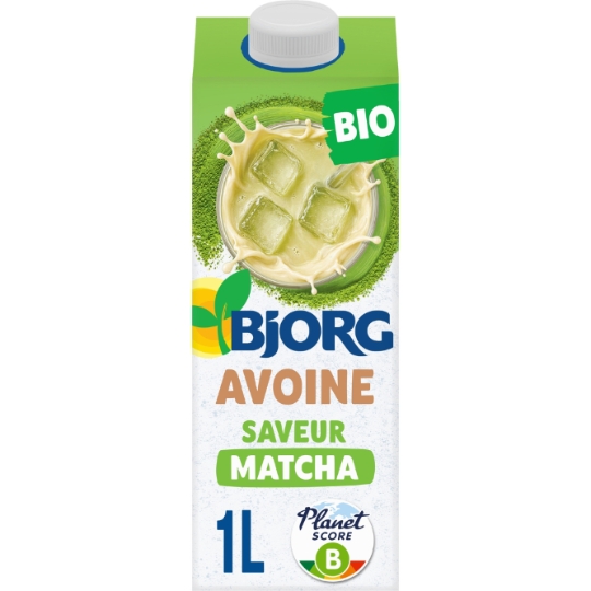 Boisson à Base d'Avoine Saveur Matcha BJORG