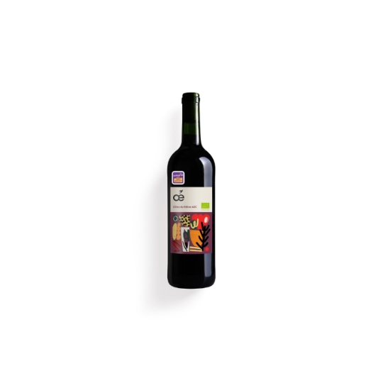 Vin Rouge Côtes du Rhônes AOC Bio OE