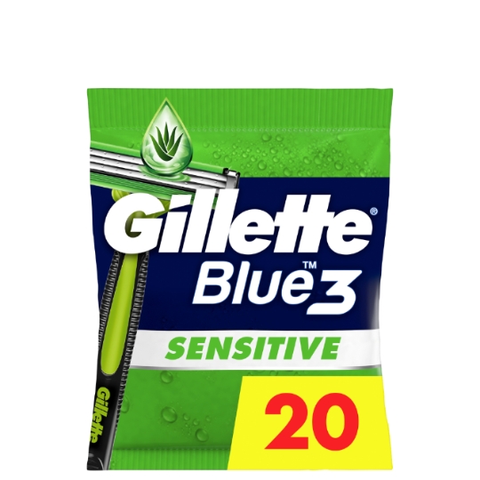 Rasoir Jetable Blue3 Sensitive GILLETTE