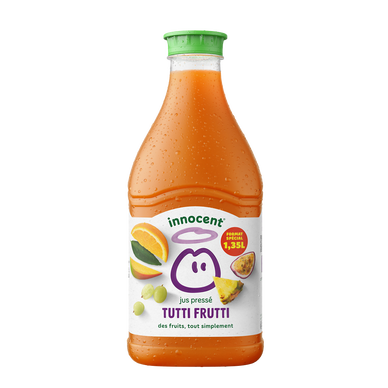 Pur jus réfrigéré tutti frutti Sans sucres ajoutés - INNOCENT - 1,35L