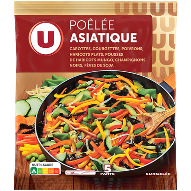 Poêlée asiatique mélange de légumes 1kg