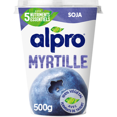 Dessert végétal Soja Myrtille ALPRO - 500g