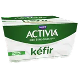 ACTIVIA kéfir nature DANONE 4x125g
