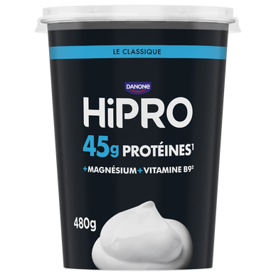 Yaourt Nature protéiné HIPRO - 480g