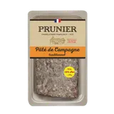 Terrine de campagne recette traditionnelle PRUNIER, 160g +10% offert