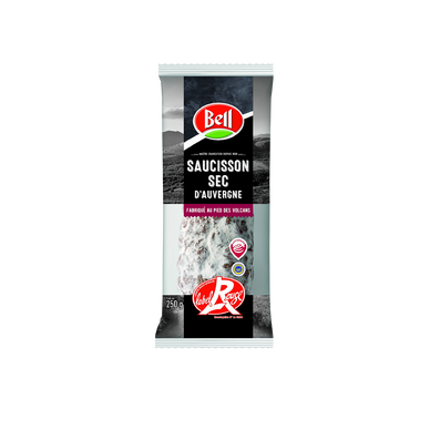 Saucisson IGP Auvergne label rouge BELL, 250g
