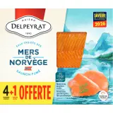 DELPEYRAT Saumon fumé de Norvège