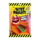 TÊTES BRÛLÉES Bonbons tendres maxi barres acidulés multi goûts