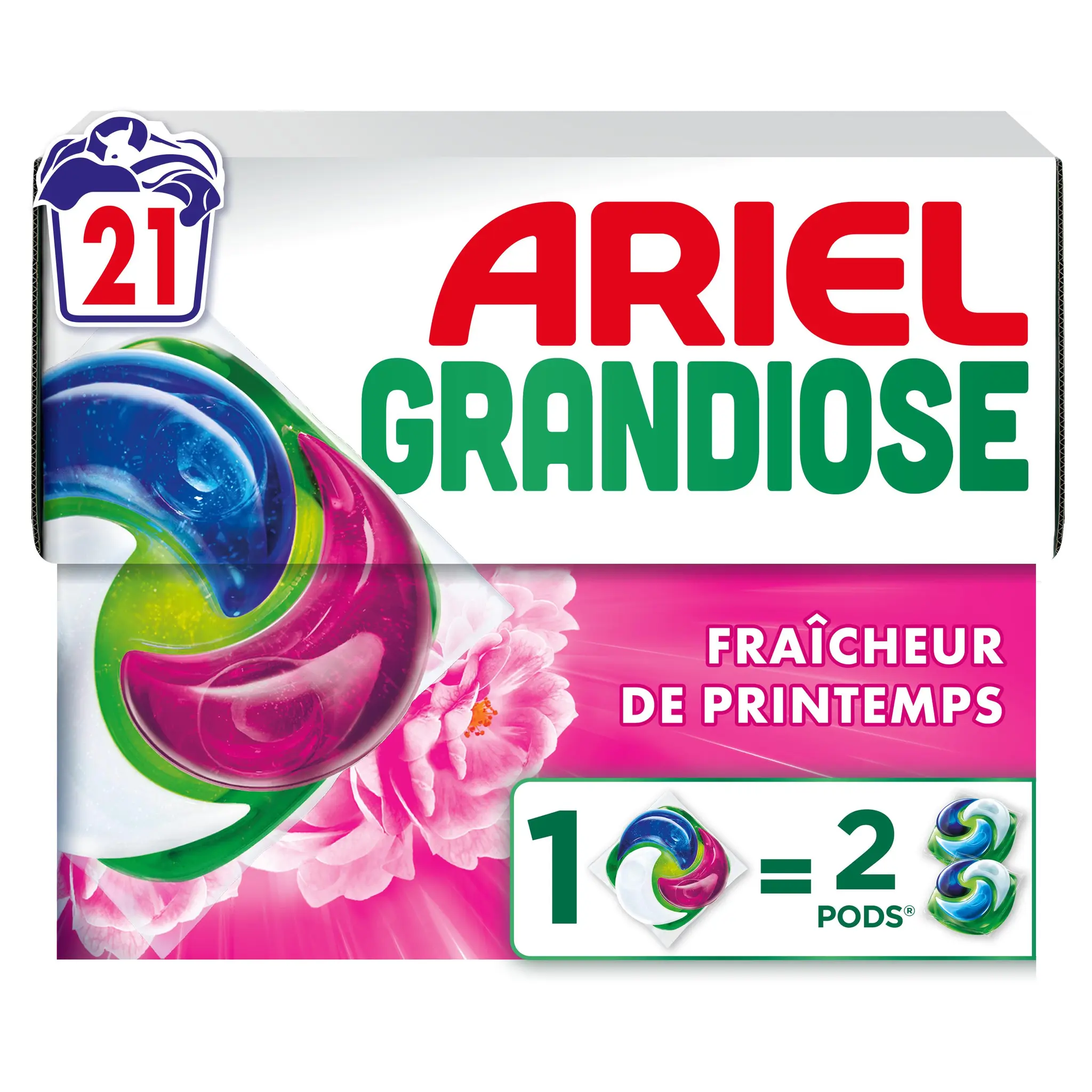 ARIEL Pods lessive capsules fraîcheur de printemps
