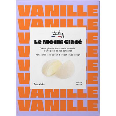 Tiliz Mochi glacé vanille de Madagascar, 210g
