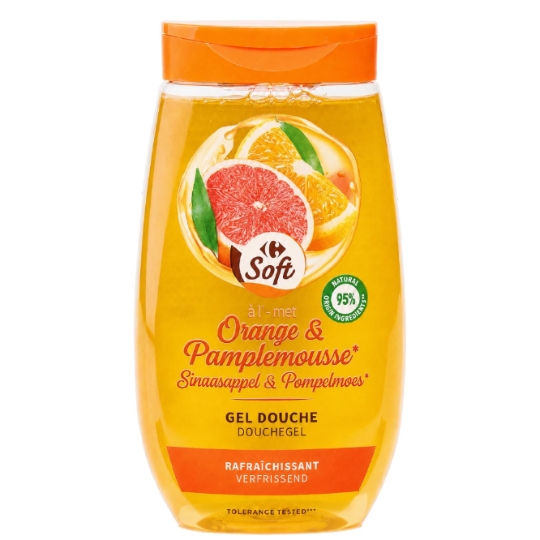 Gel douche Rafraîchissant CARREFOUR SOFT