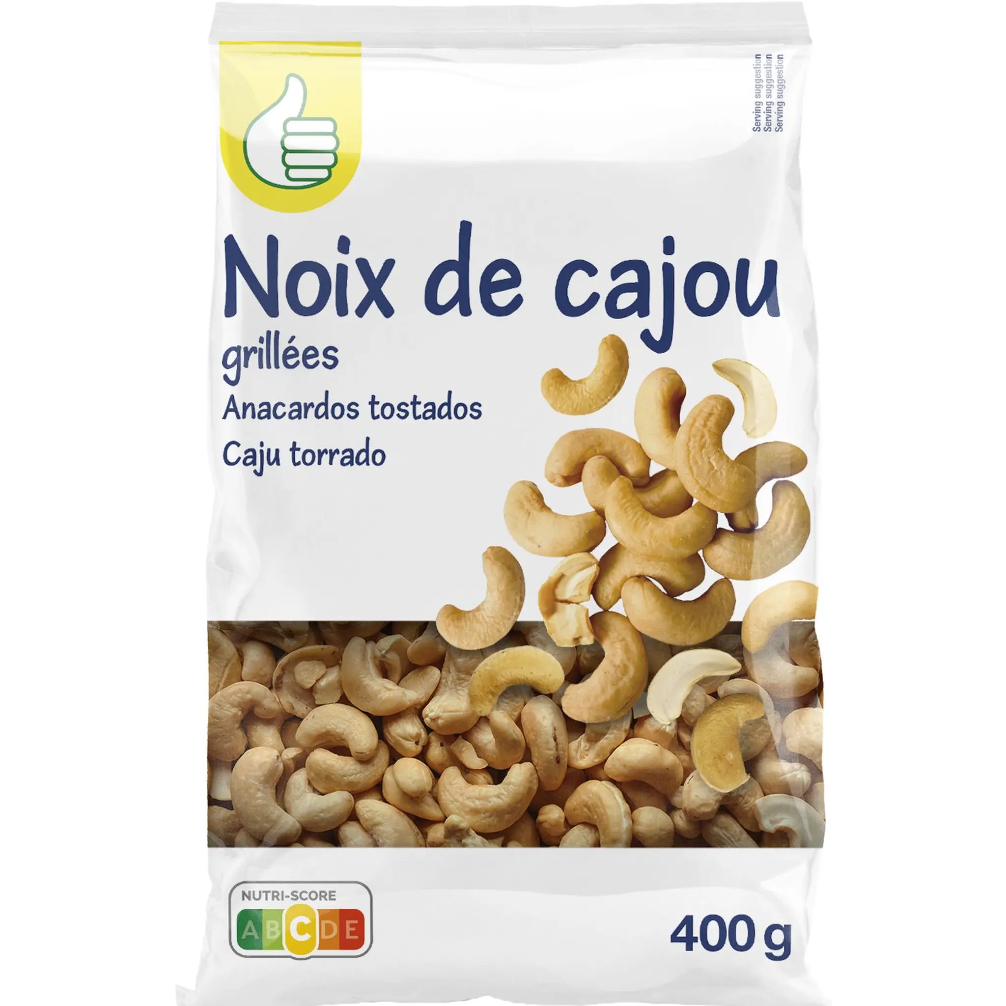POUCE Noix de cajou grillées