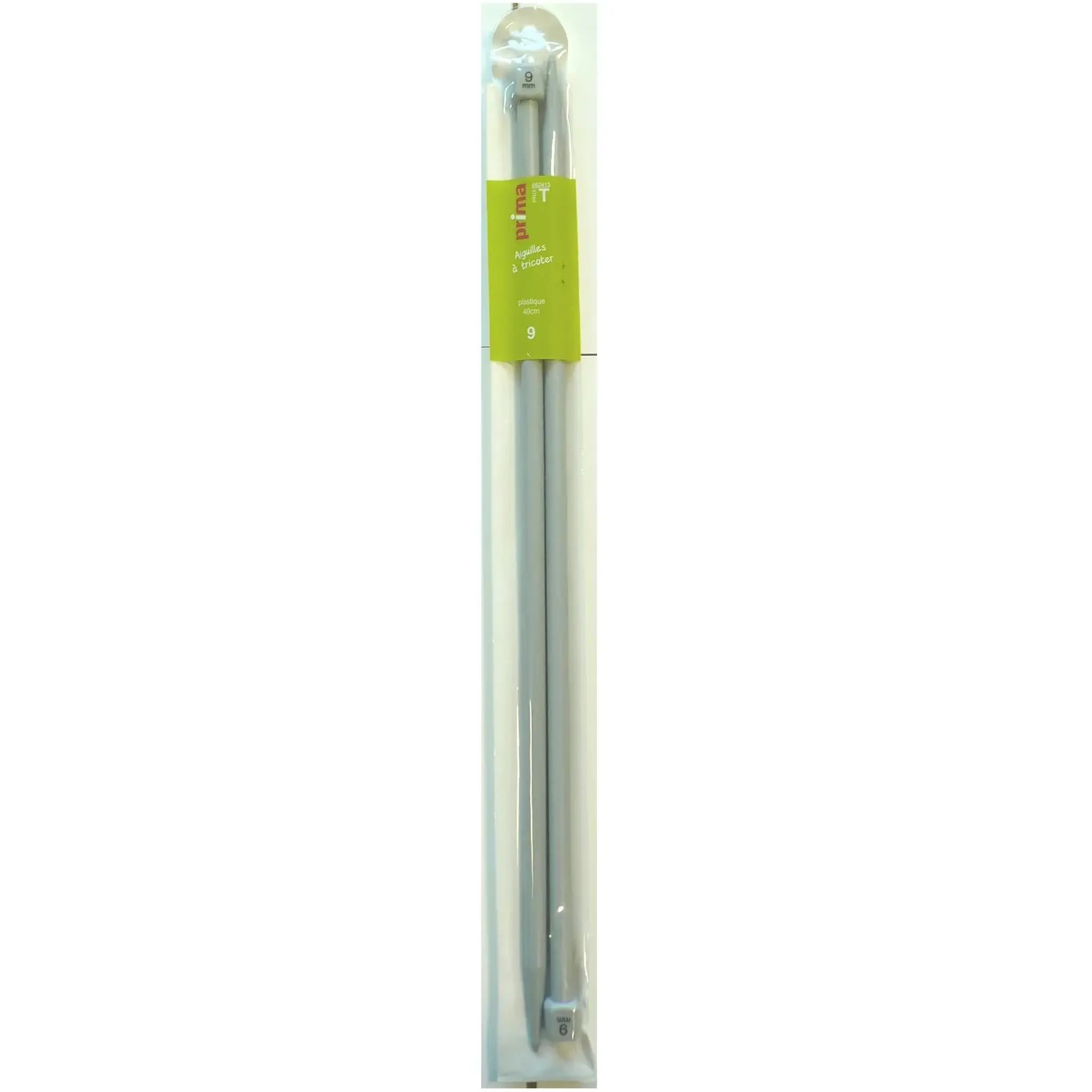 PRIMA Aiguilles à tricoter plastique 40cm 12