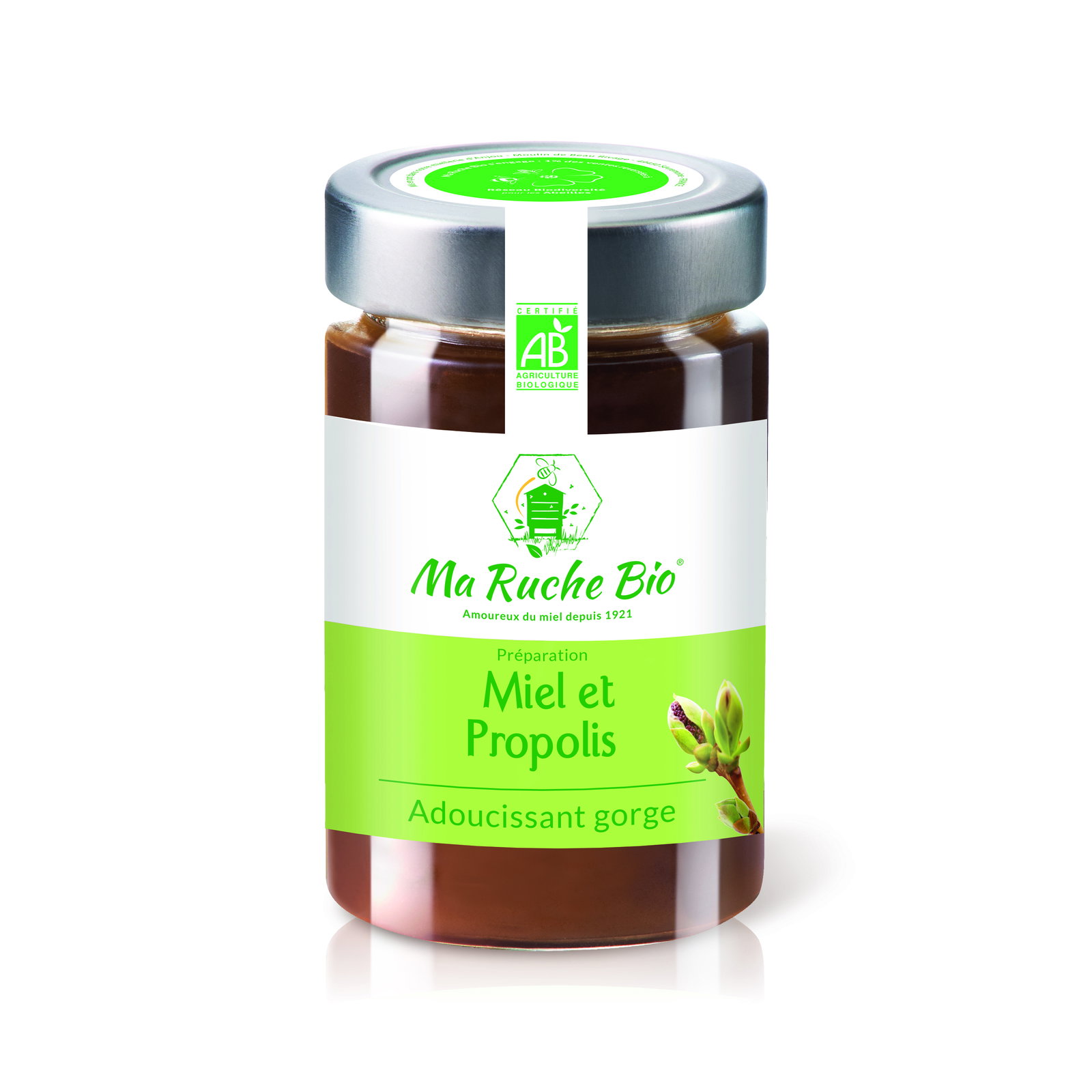 Préparation de miel et propolis bio