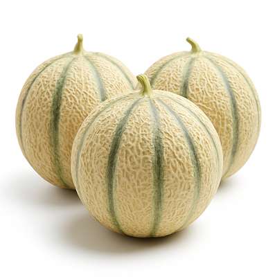 IMBATTABLE Lot de 3 Melons charentais de Provence - direct producteur (petit calibre), France