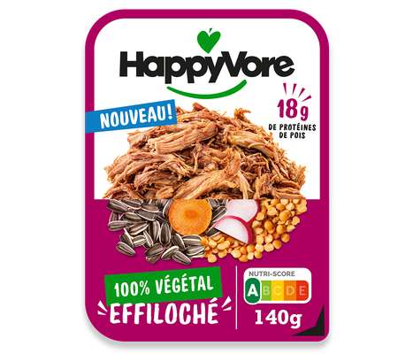 Effiloché végétal & gourmand, Happyvore (140 g)