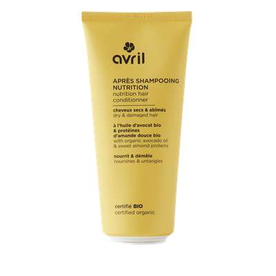 Après-shampoing nutrition cheveux secs et abimés certifié BIO, Avril (200 ml)