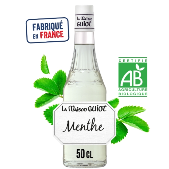 Sirop Bio menthe LA MAISON GUIOT
