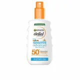 Crème Solaire Pour Enfants En Spray Garnier Sensitive Advanced Spf 50 (150 Ml) GARNIER