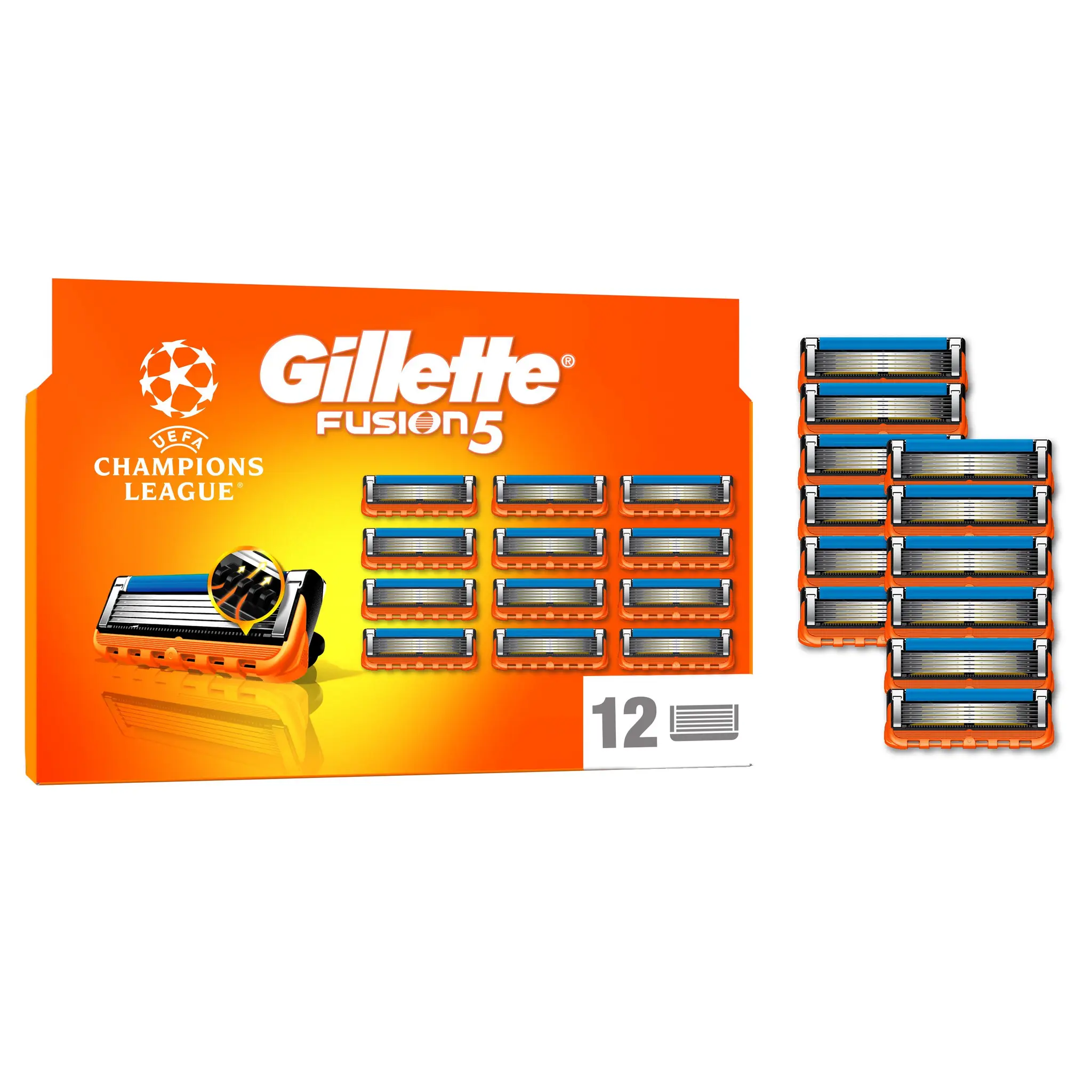 GILLETTE Fusion 5 Lames de rasoirs
