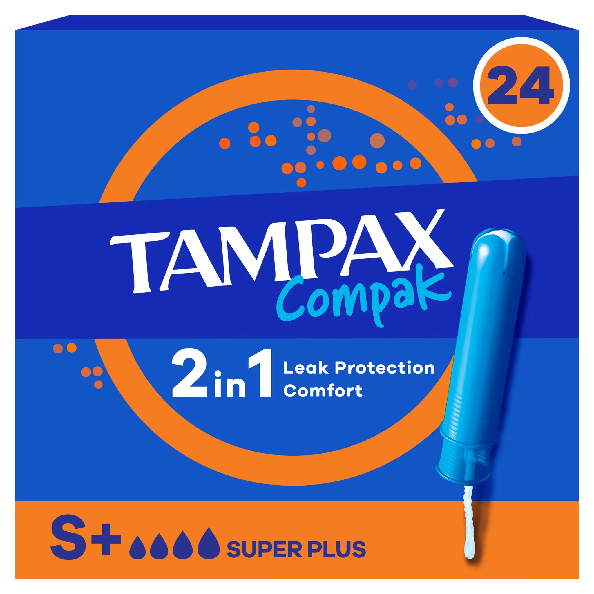 TAMPAX Compak tampons avec applicateur