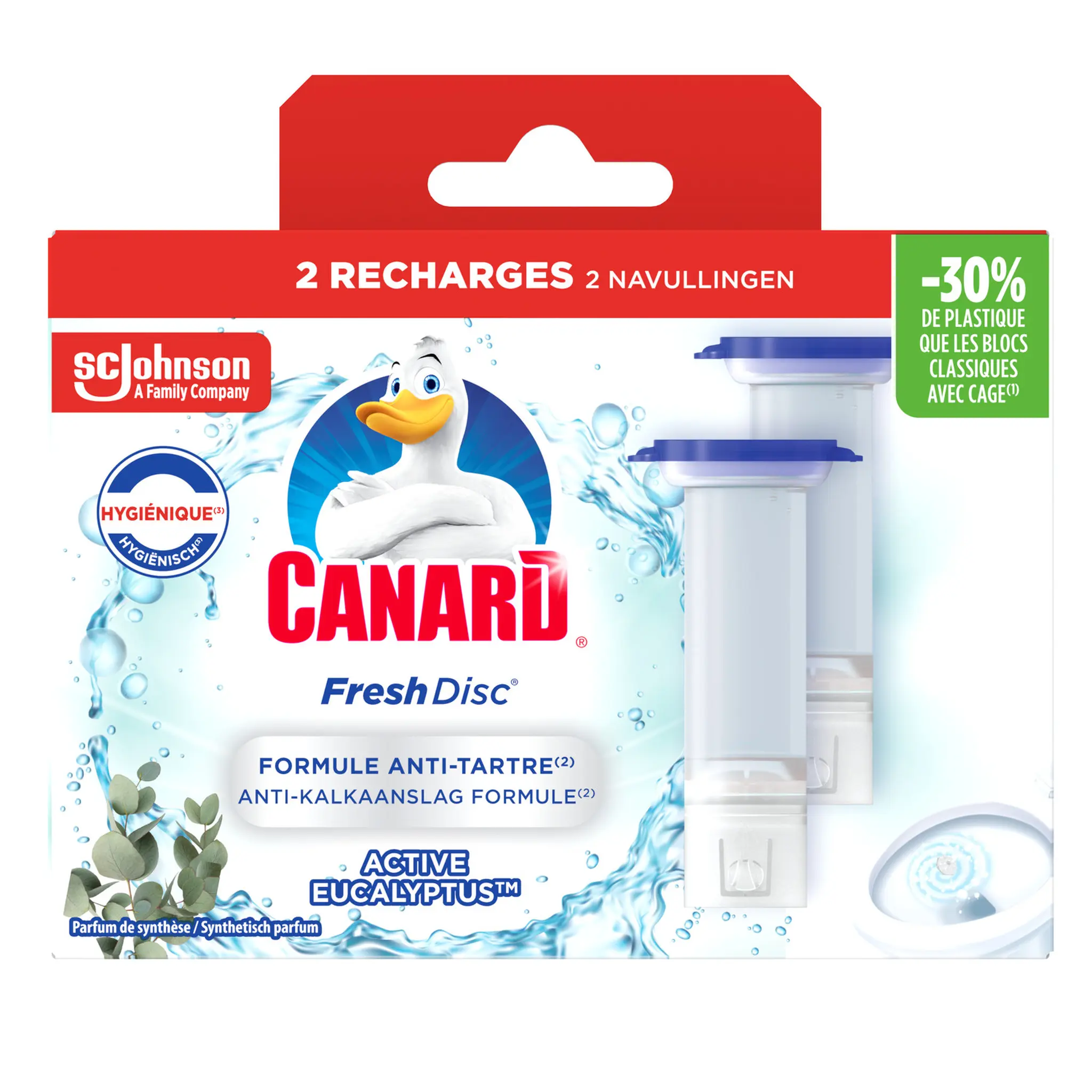 CANARD Fresh disc recharges active eucalyptus