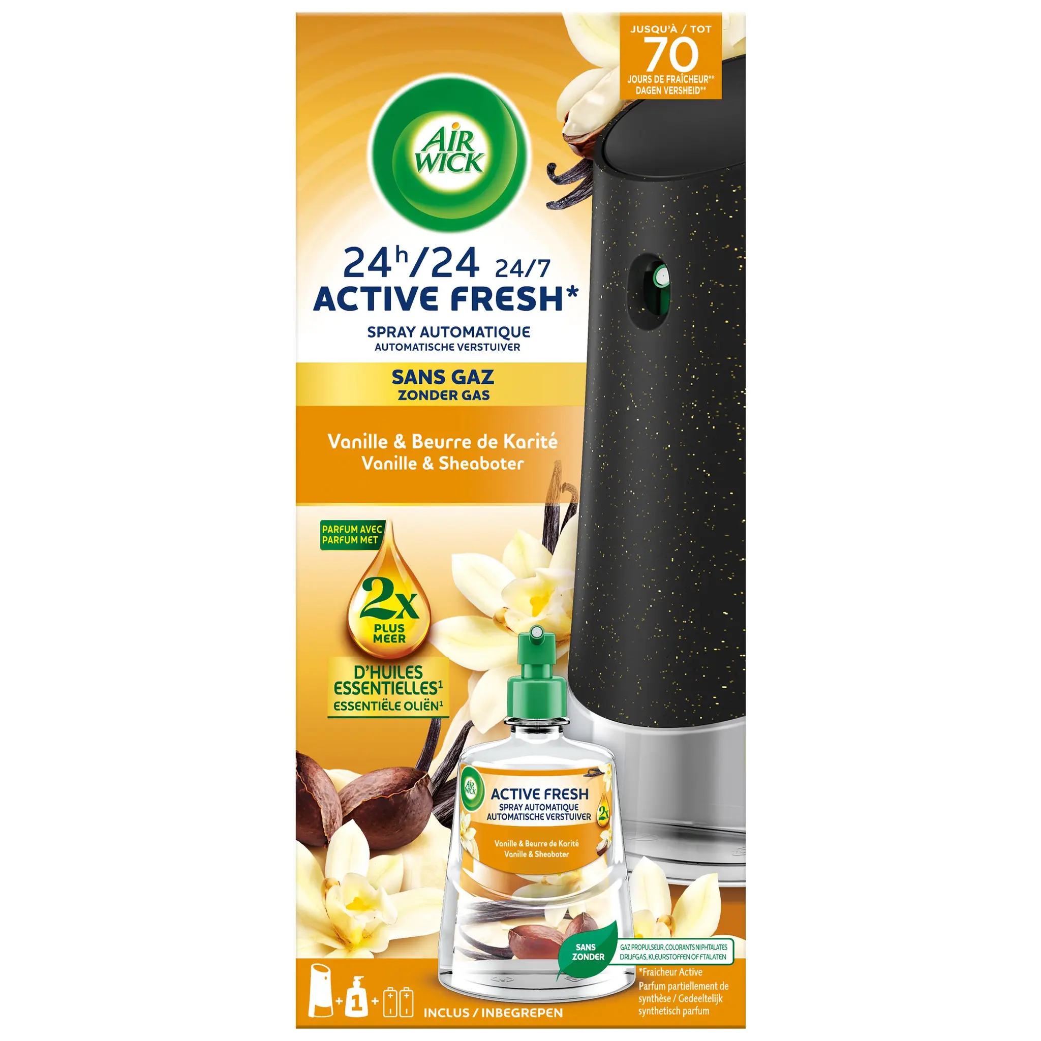 AIR WICK Diffuseur automatique Active Fresh vanille