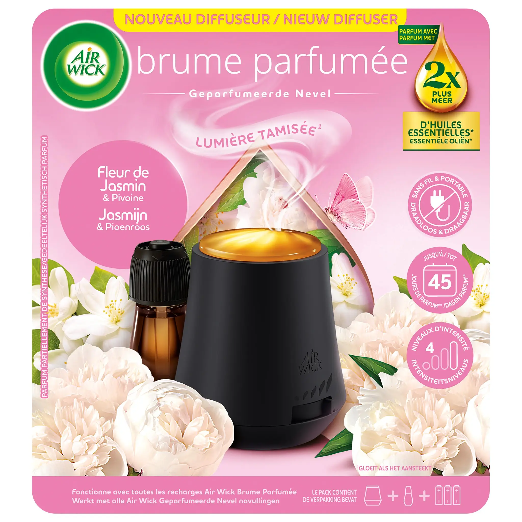 AIR WICK Diffuseur lumineux fleur
