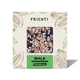 Carré de Chocolat Noir, Noix & Noisettes Caramélisées, Frichti (80 g)
