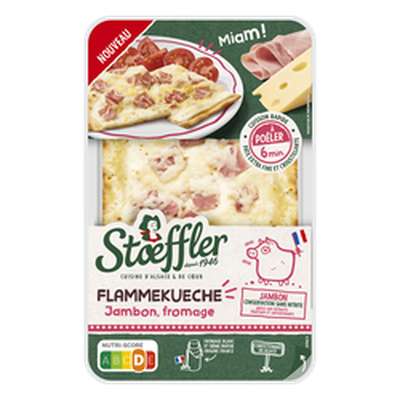 Flammekueche Jambon fromage, Stoeffler   (190 g)