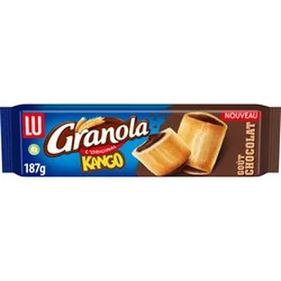 Biscuits Kango chocolat au lait, Granola  (187 g)