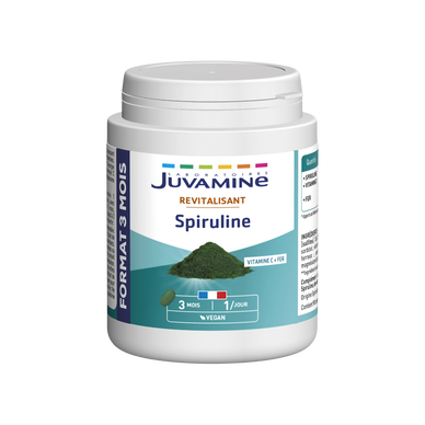 JUVAMINE spiruline format cure longue comprimés x90