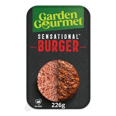 Sensational Pavé Cru Nature Soja GARDEN GOURMET VEGETAL, boite de 2, 226g