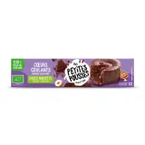 LES PETITES POUSSES Cœur coulant chocolat noisette bio