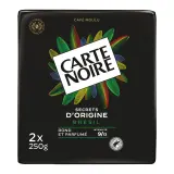 CARTE NOIRE Secrets d'Origines café moulu pur arabica intensité 9 Brésil