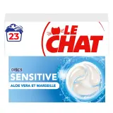 LE CHAT Lessive capsules savon de marseille hypoallergénique aloe vera