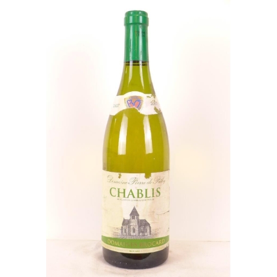 Chablis Brocard Pierre De Préhy Blanc 2007