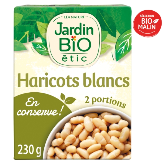 Haricots blancs JARDIN BIO