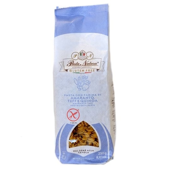 Fusilli Pâtes Sans Gluten Avec Farine D'amarante, Teff Et Quinoa 250 Gr PASTA NATURA