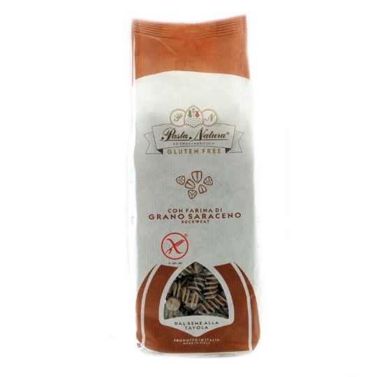 Fusilli Pâtes Sans Gluten Avec Farine Sarrasin 250 Gr PASTA NATURA