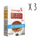Sabarot - Lot X3 Riz Rouge Des Empereurs - Étui 400g SABAROT