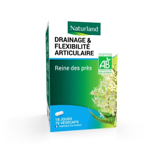 Complément alimentaire Brûleur de Graisse Souplesse et Flexibilité Articulaire Reine des Prés Bio NATURLAND