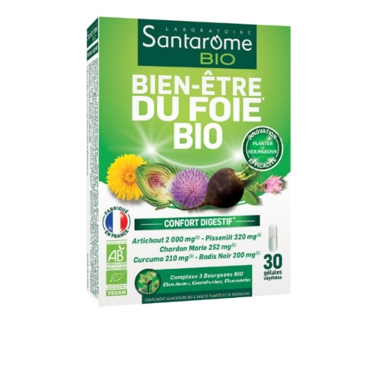 Complément alimentaire Bien-Être Du Foie SANTAROME