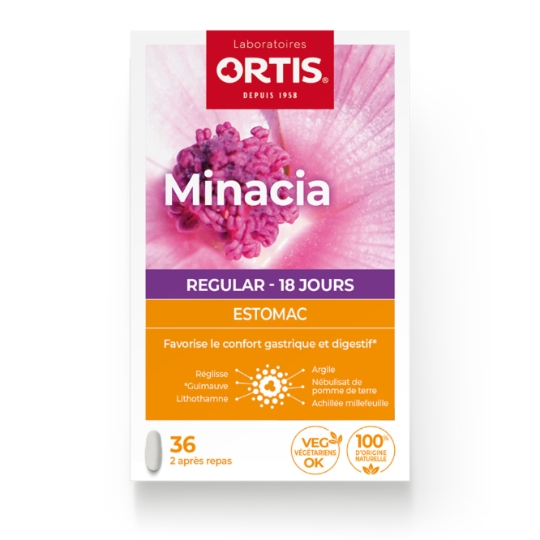 Complément alimentaire Digestion Difficile Aigreurs Gastriques ORTIS
